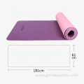 Custom Logo T.P.E Yoga Mat Double Great